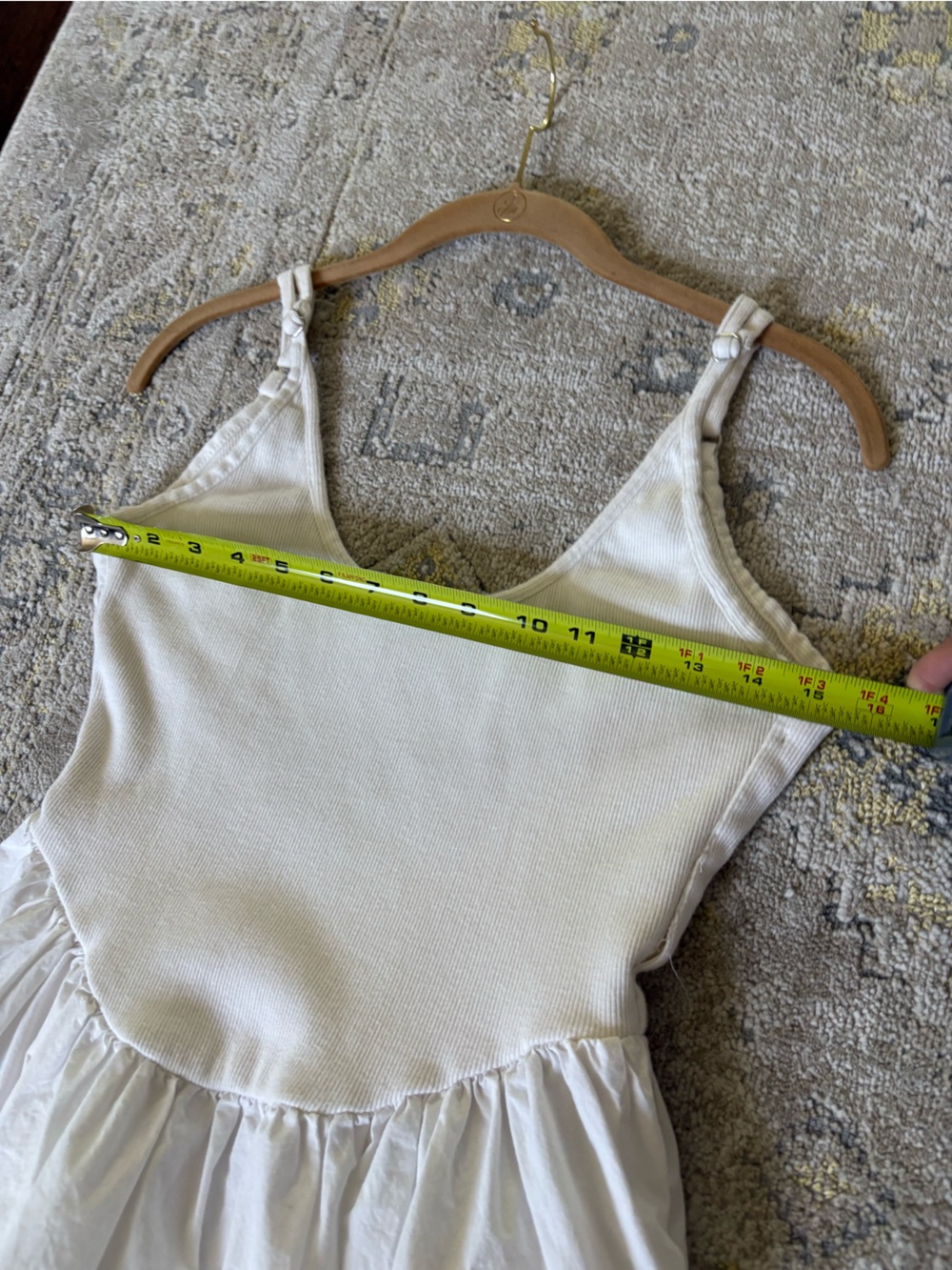 Free People Dylan White Ribbed Tank Dress - Picture 8 of 11